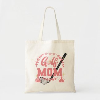 Golf Mom for Mother of golfer with iron Mommy   Tote Bag