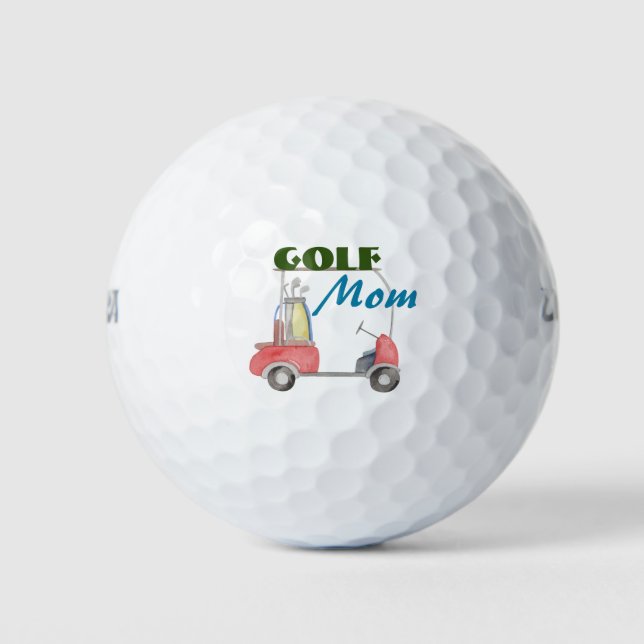 Golf Mom Golf Balls (Front)
