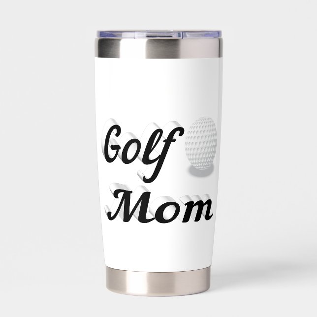 Golf Mom Insulated Tumbler (Front)