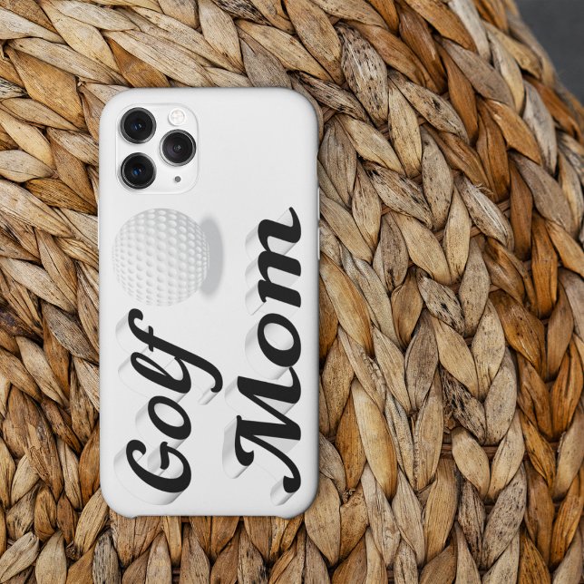 Golf Mom  iPhone Case (Creator Uploaded)