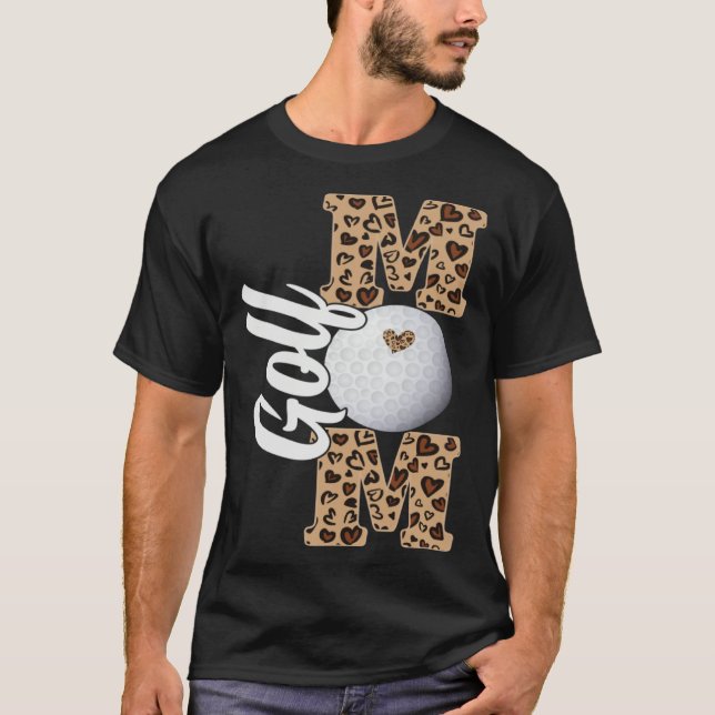Golf Mom Motheru2019s Day Golf Sport  Womens T-Shirt (Front)