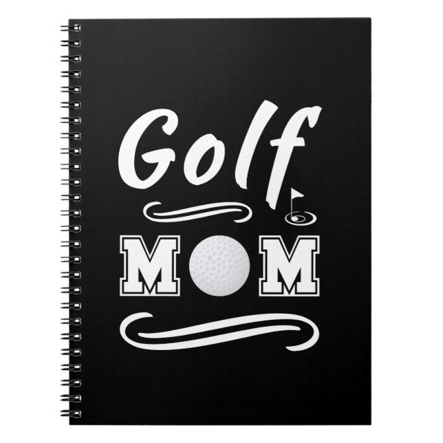 Golf Mom Notebook (Front)