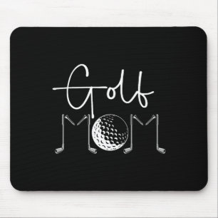 Golf Mom Of A Golf Player Mom Golfer Mama Proud Go Mouse Pad