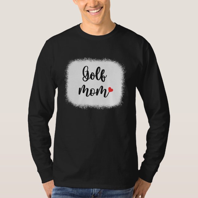 Golf Mom  Womens Golfer Golf Player Mom Golfing T-Shirt (Front)