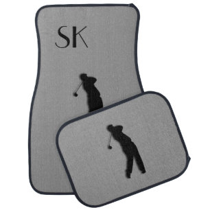 Golf Monogrammed Gray Car and Truck Mats