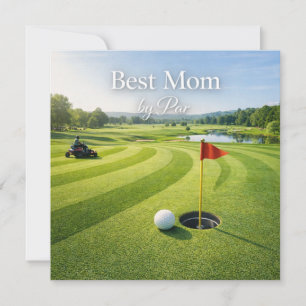 Golf Mother’s Day Card for Mom 