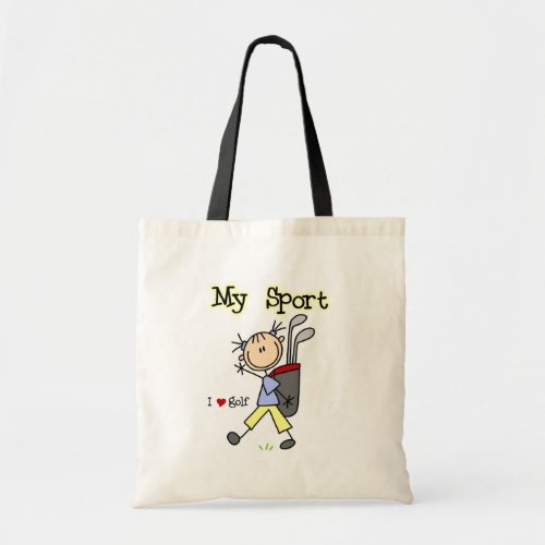 Golf My Sport T_shirts and Gifts Tote Bag