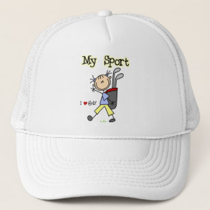 Golf My Sport T-shirts and Gifts Trucker Hat