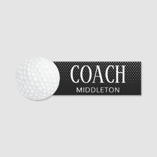 Golf Name Tag