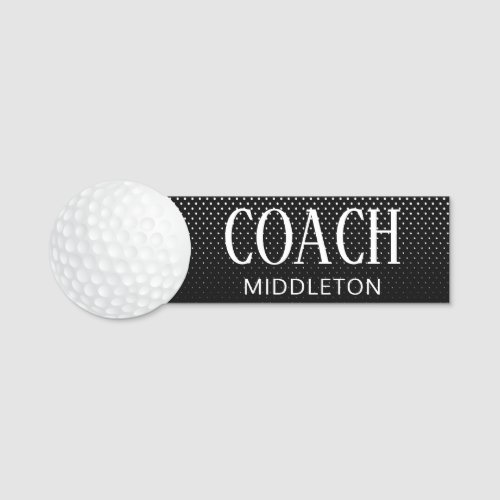 Golf Name Tag