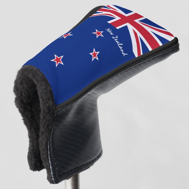 Golf New Zealand & Zealand Flag /Golf Clubs Covers (3/4 Front)