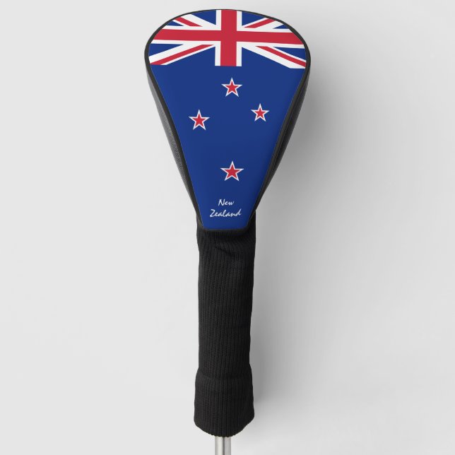 Golf New Zealand & Zealand Flag /Golf Clubs Covers (Front)