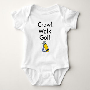 Golf Newborn Gift, Golfer Baby Bodysuit
