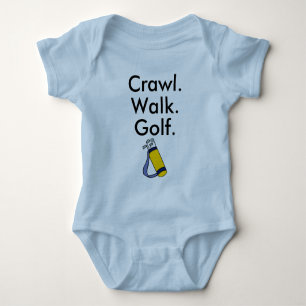 Golf Newborn Gift, Golfer Baby Bodysuit