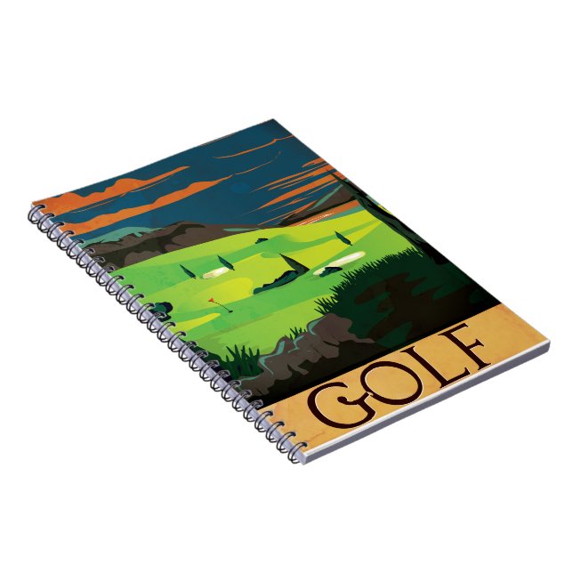 Golf Notebook (Right Side)
