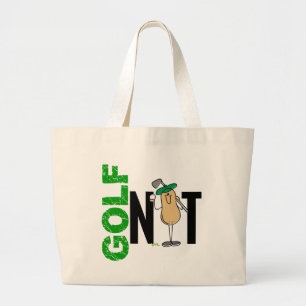 Golf Nut 1 Large Tote Bag