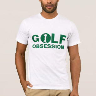 Golf Obsession Green White T-Shirt