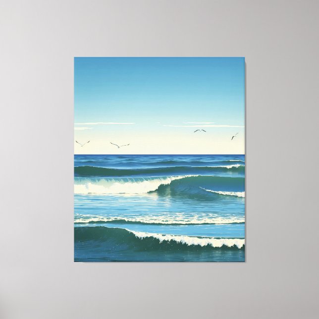 Golf of Dance under Heaven Canvas Print (Front)