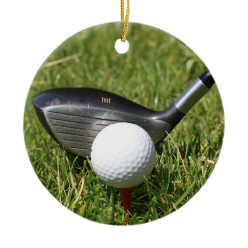 Golf Ornament