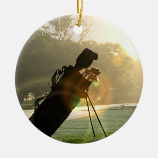 Golf Ornament (Front)