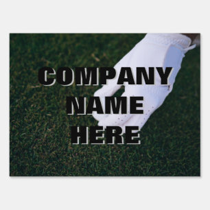 Golf Outing Golf Ball Sponsor signs