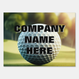 Golf Outing Golf Ball Sponsor signs