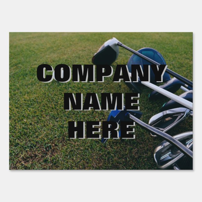 Golf Outing Golf Ball Sponsor signs (Front)