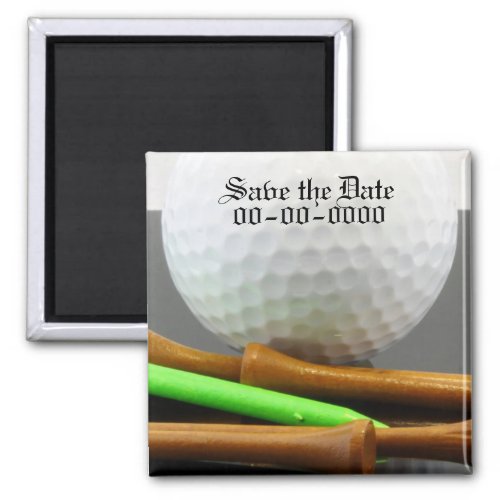 Golf Outting Save the Date Magnet
