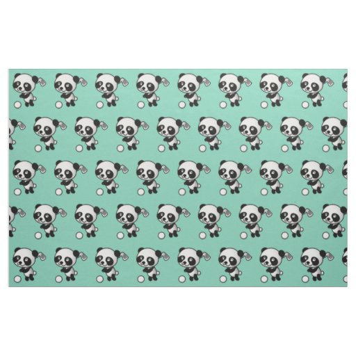 Golf Panda Fabric