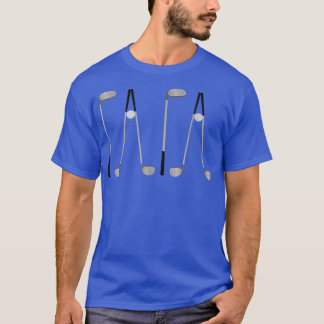 Golf Papa ; Golf Gift For Father's Day And Birthda T-Shirt