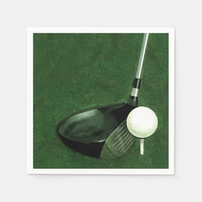 Golf Paper Napkins (Front)