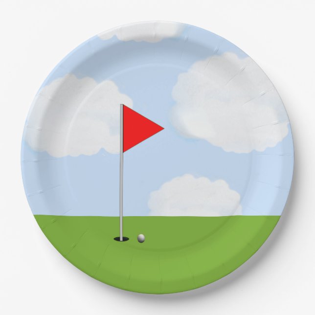 Golf Paper Plates (Front)