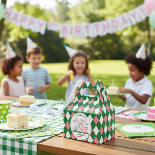 Golf PAR-TEE 1st Birthday Favor Boxes