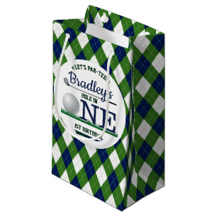 Golf PAR-TEE 1st Birthday Small Gift Bag