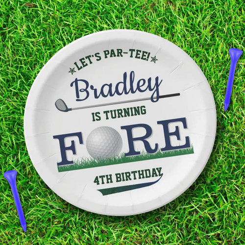 Golf PAR-TEE 4th Birthday