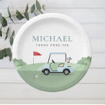 Golf Par-tee Paper Plates<br><div class="desc">Golf Paper Plates</div>