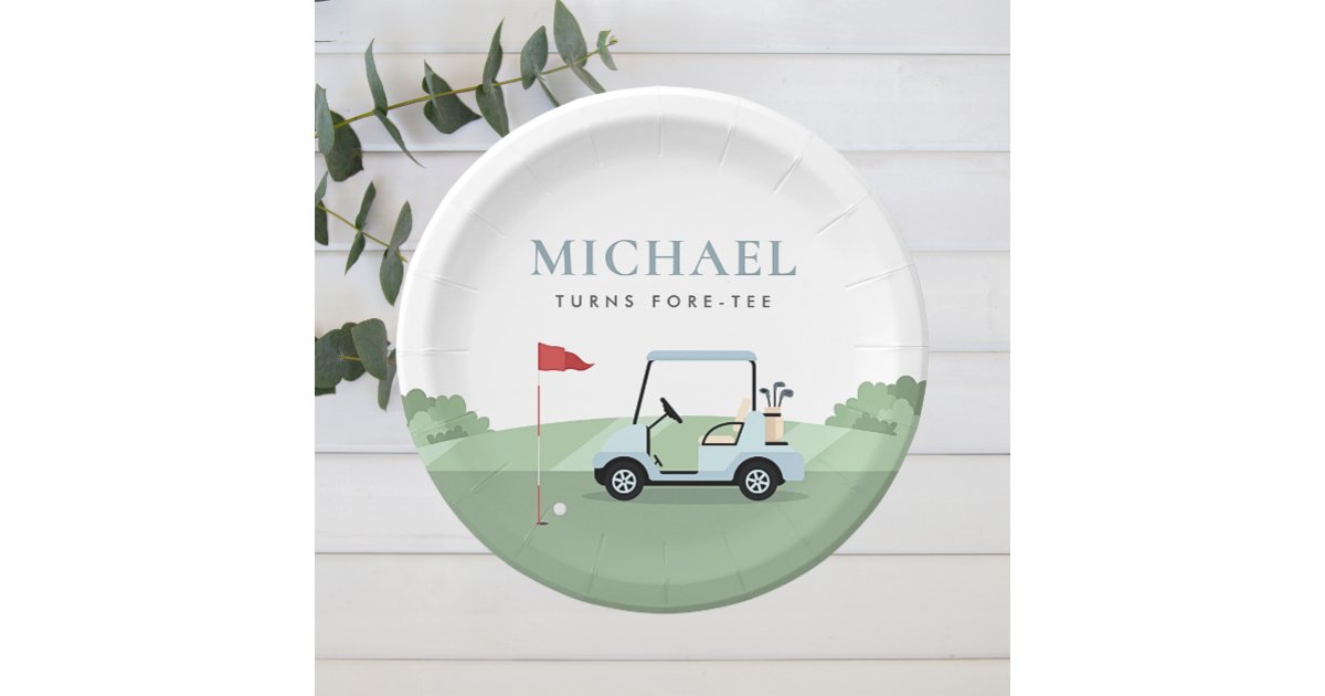 Golf Par-tee Paper Plates