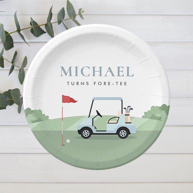 Golf Par-tee Paper Plates (Creator Uploaded)