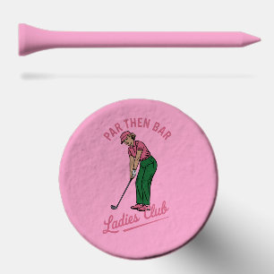 Golf Par Then Bar Ladies Club Golf Golfing Girl Tees
