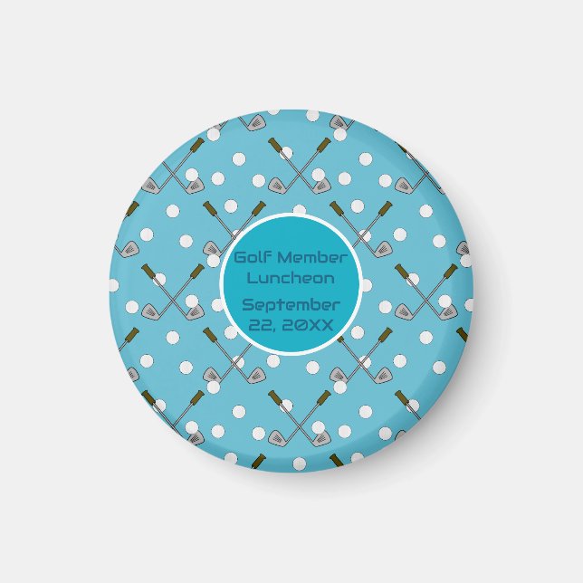 Golf Party Custom Magnet (Front)