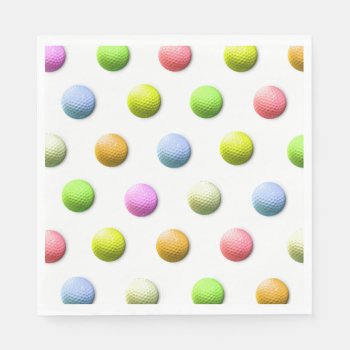 Golf Party Event Napkins by ebbies at Zazzle