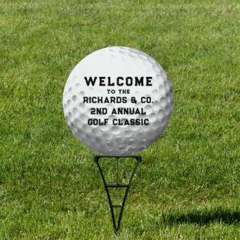 Golf Party Event Sign by ebbies at Zazzle