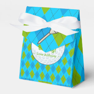Golf Party Favor Boxes
