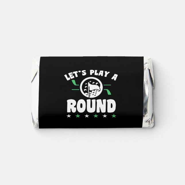 Golf Party Favors Golfing Party Golf Ball Wrappers (Front)