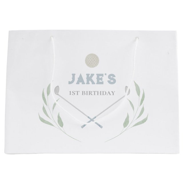 Golf party gift bag (Front)