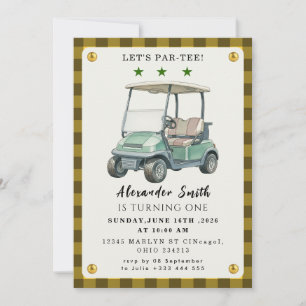 Golf Party Invitation