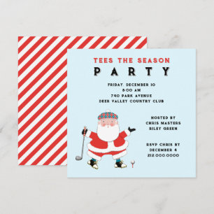 Golf Party Invitations