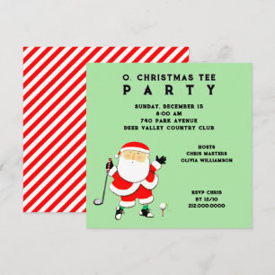 Golf Party Invitations