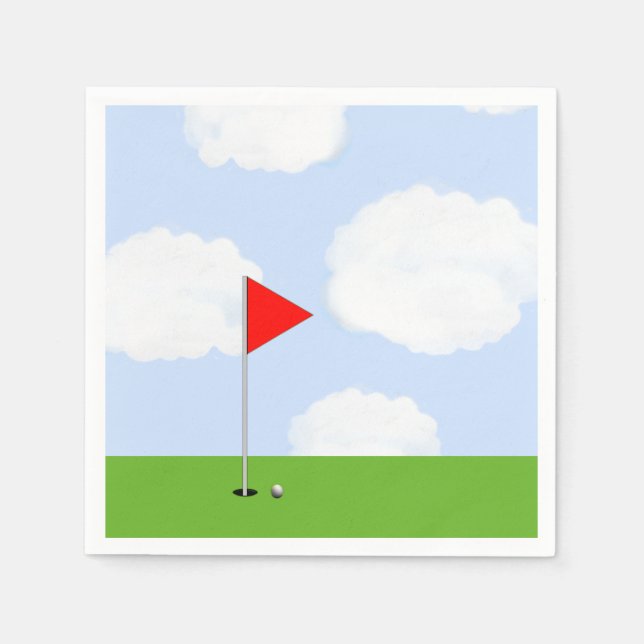 Golf Party Napkins (Front)