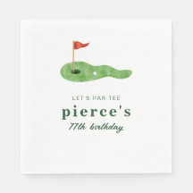 Golf Party Napkins